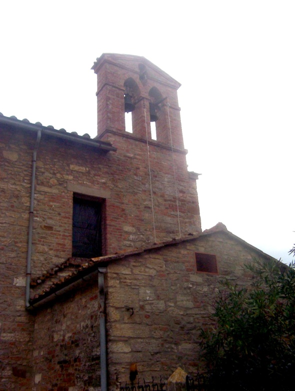 La chiesa di Lucignano d'Asso