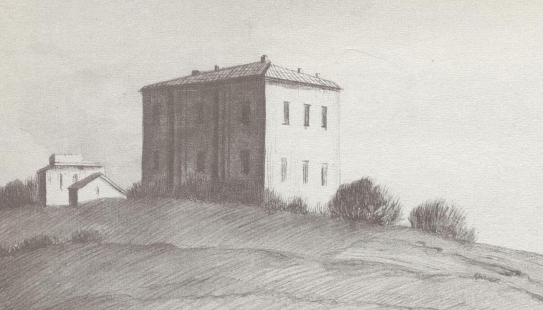 Pociano, la Villa del Seminario Arcivescovile di Siena (Romagnoli)